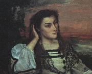 Portrait of Gabrielle Borreau Gustave Courbet